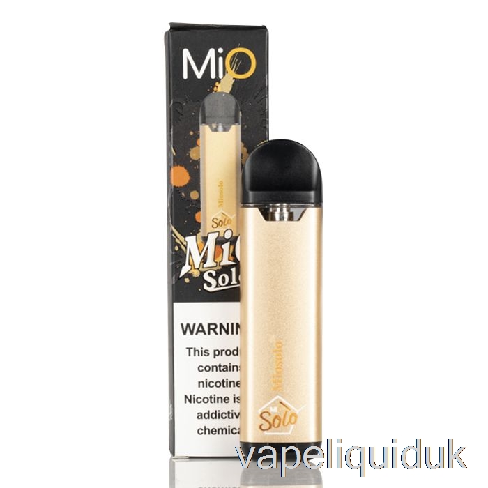 MiO SOLO Refillable Device Gold Vape Liquid